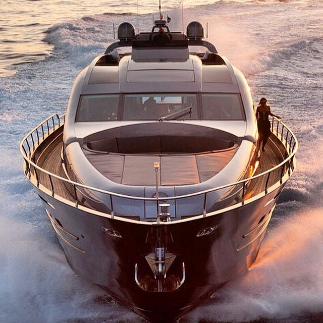 The yacht life.