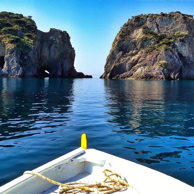La Ponza Island, Italy.