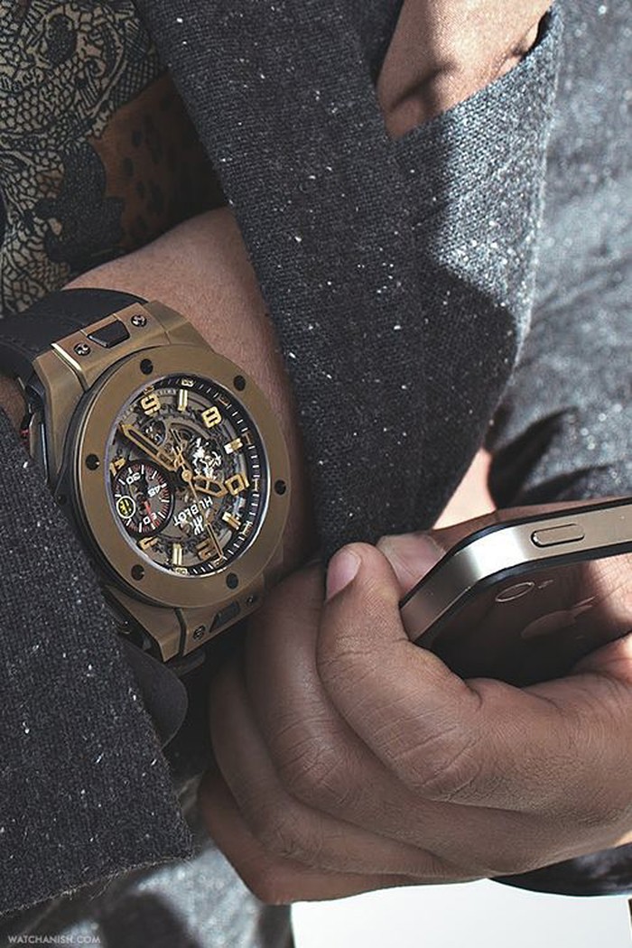 Hublot Ferrari Magic Gold Unico.