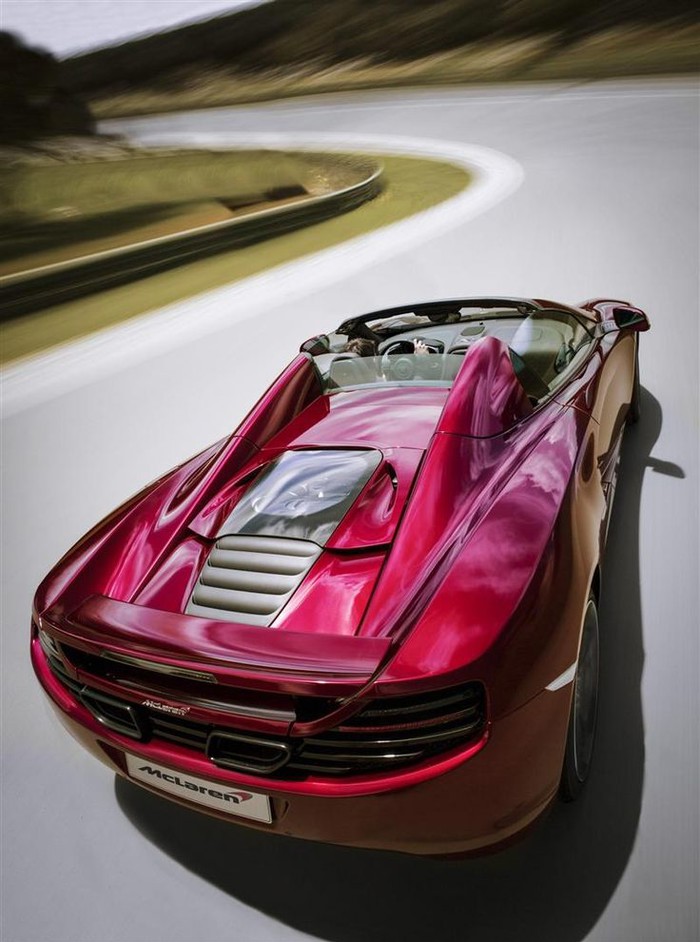 2013 McLaren MP4-12C Spider.