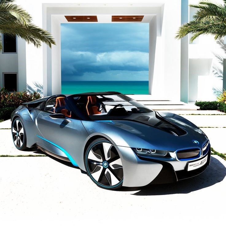 BMW i8 Spyder.