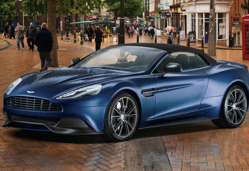 Aston Martin Vanquish Volante Convertible.