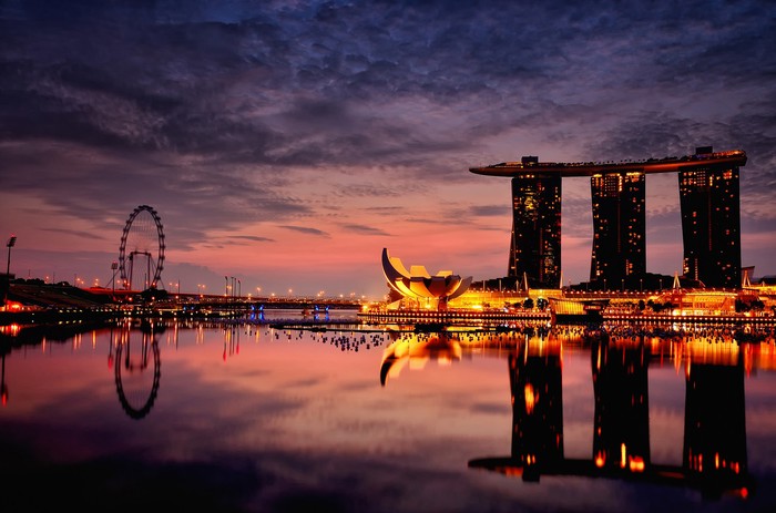 Marina Bay, Singapore.