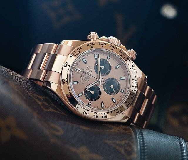 Rolex Daytona Everose.