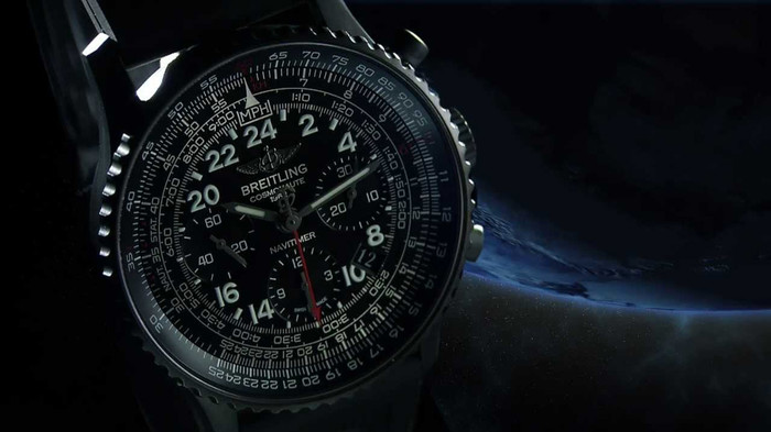 New Breitling Navitimer Cosmonaute Blacksteel Watch.