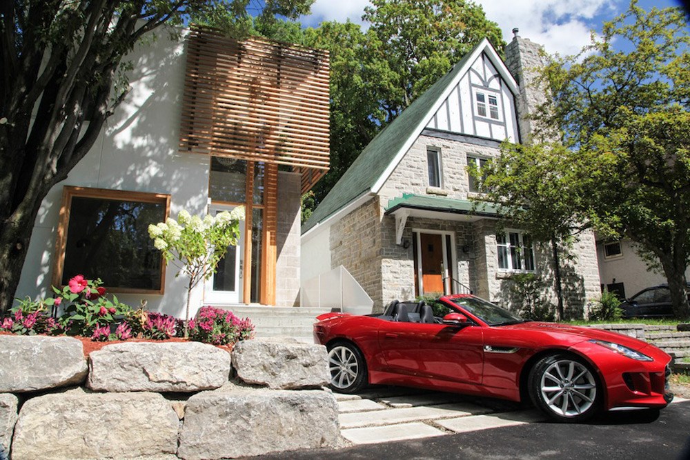 Pay $1.1 Million for the house and get a Jaguar for free.