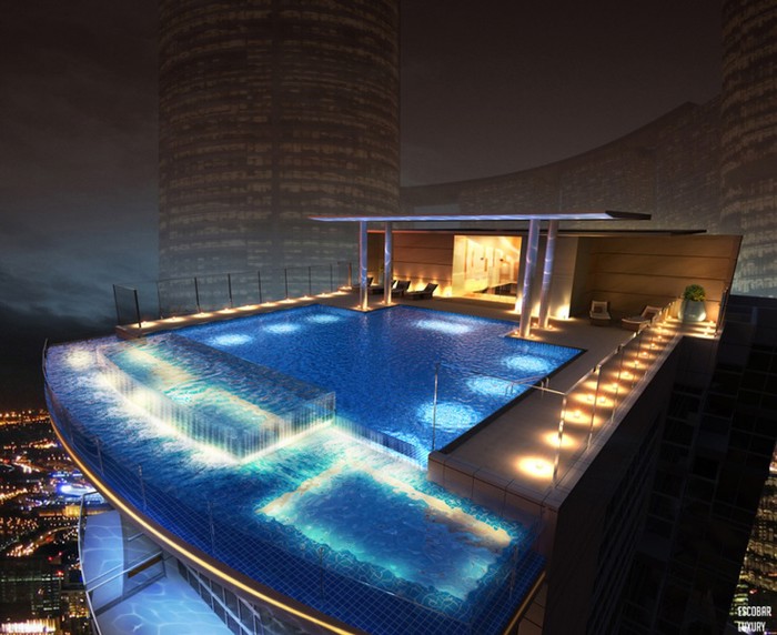 Amazing infinity pool
