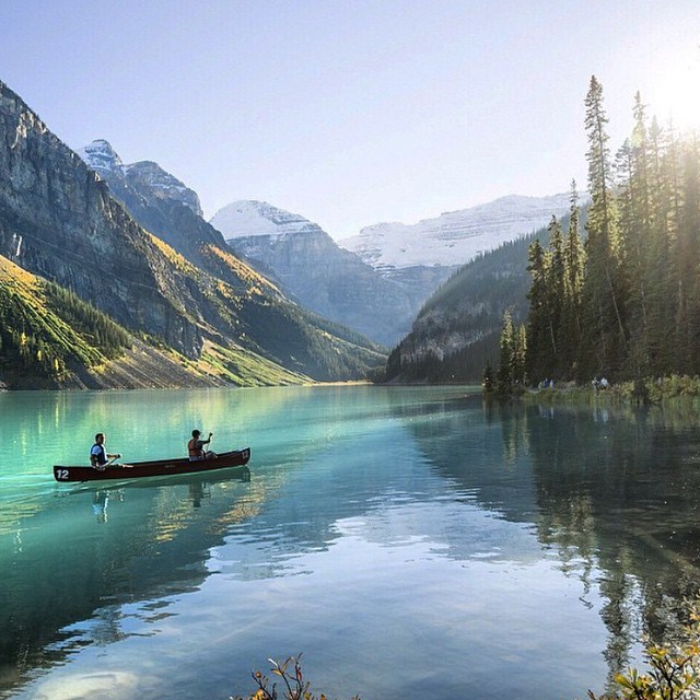 Beautiful nature in Alberta, Canada.
