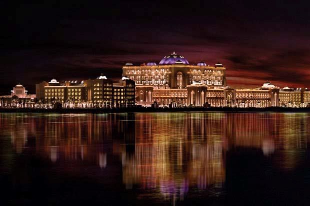 Emirates Palace in Abu Dhabi