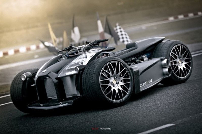 Lazareth Wazuma V8F Matt Edition – Ferrari Powered Quadzilla