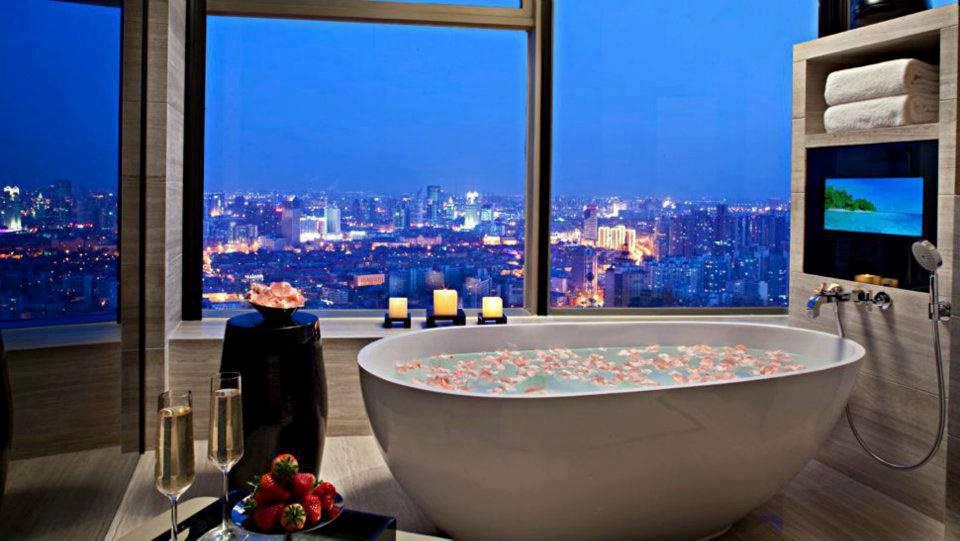 Relax with a great view of the city