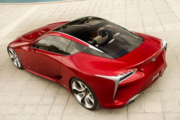 Lexus LF-LC Hybrid Sport Coupe.