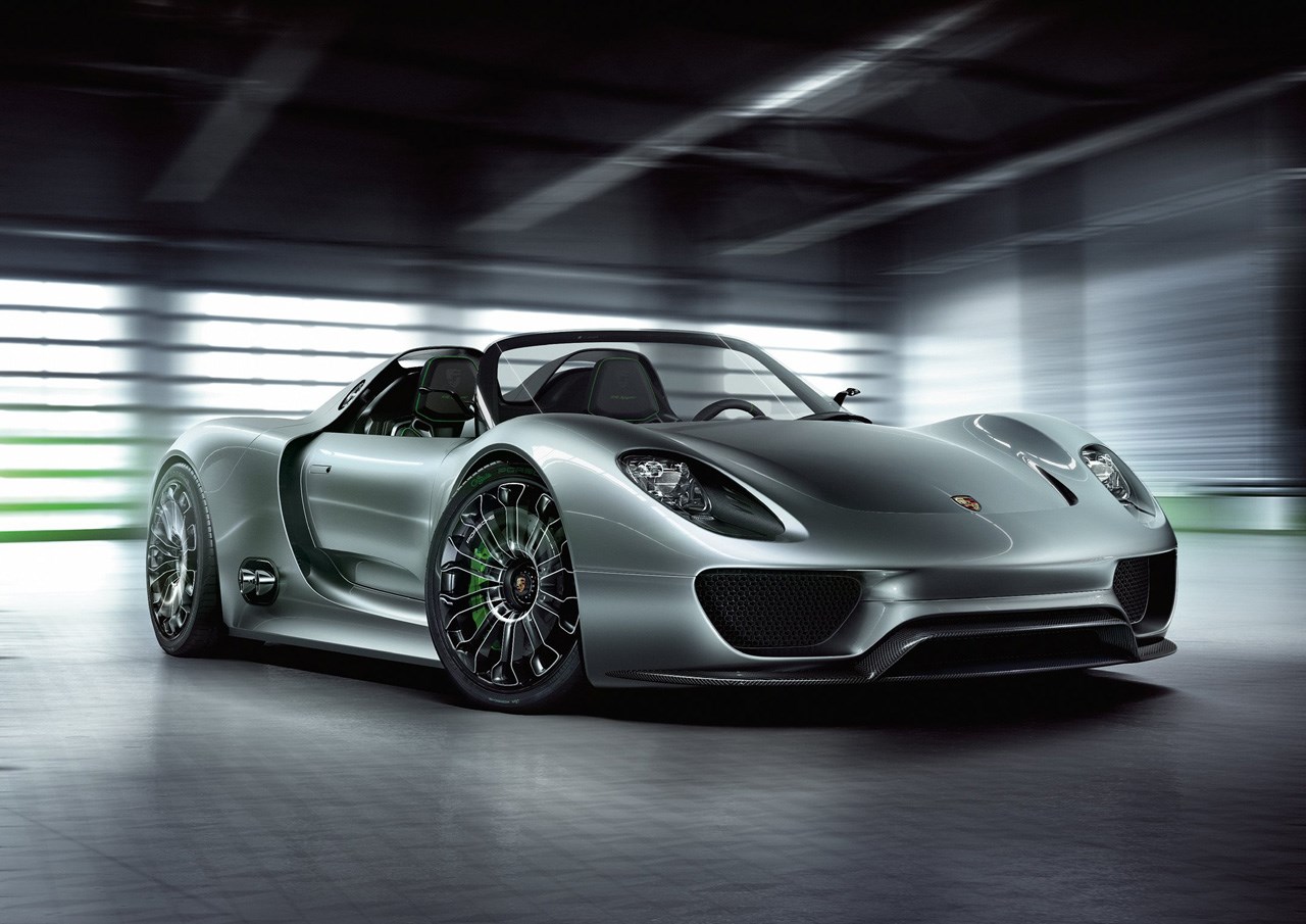 Porsche 918 Spyder Hybrid.