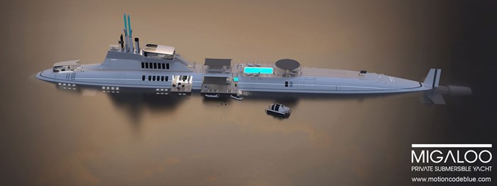 Migaloo, Submarine Superyacht