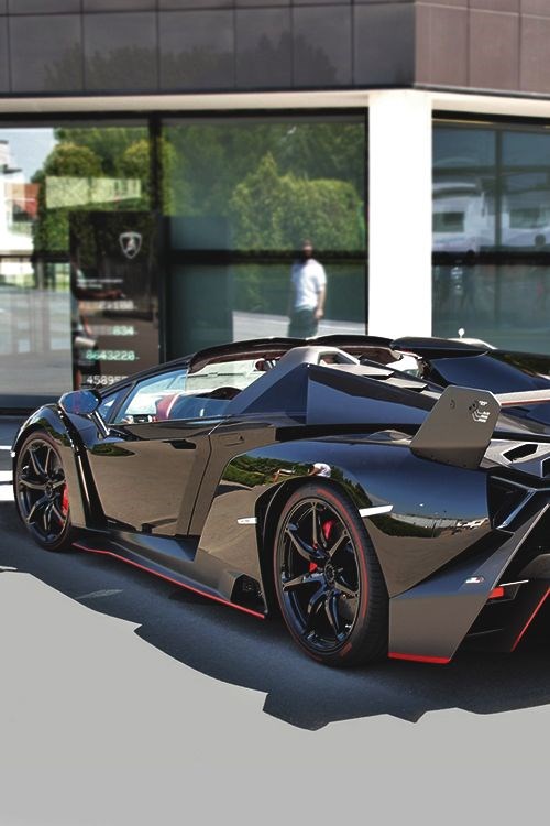 Lamborghini Veneno Roadster.