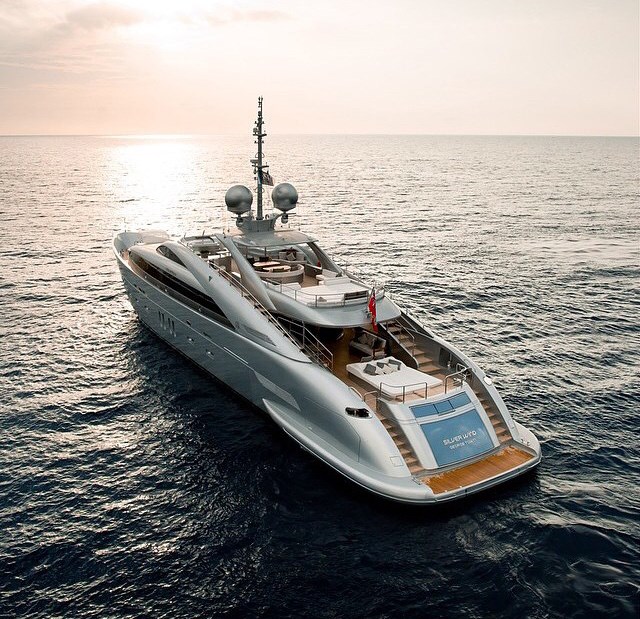 The Silver Wind yacht.