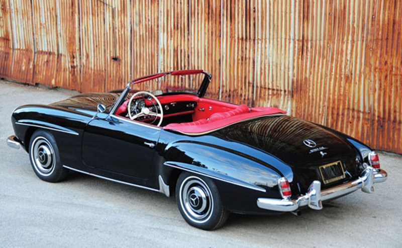 1960 Mercedes-Benz 190SL Roadster.