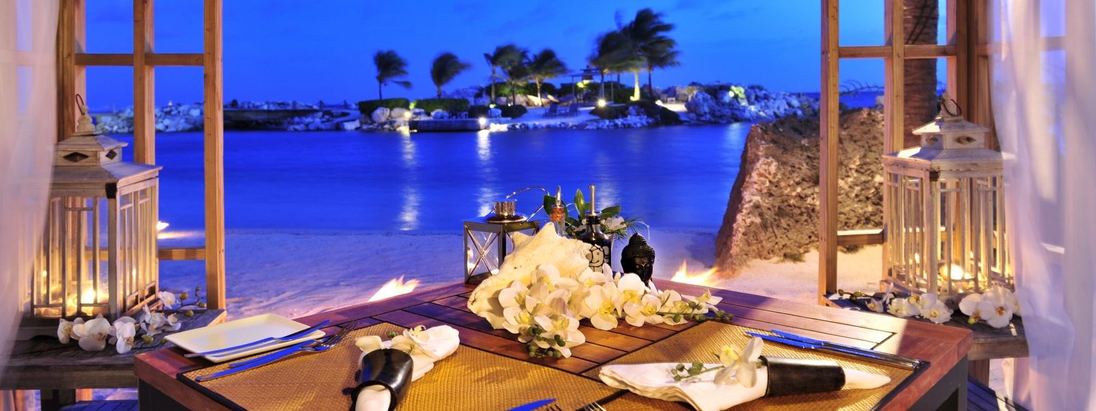 Baoase Luxury Resort in the Caribbean.