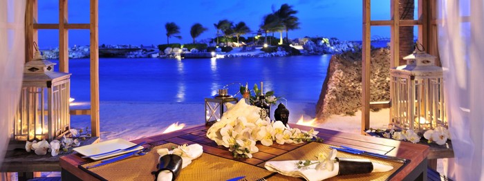 Baoase Luxury Resort in the Caribbean.