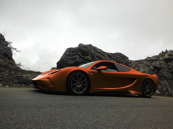 Dutch supercar Vencer Sarthe. 