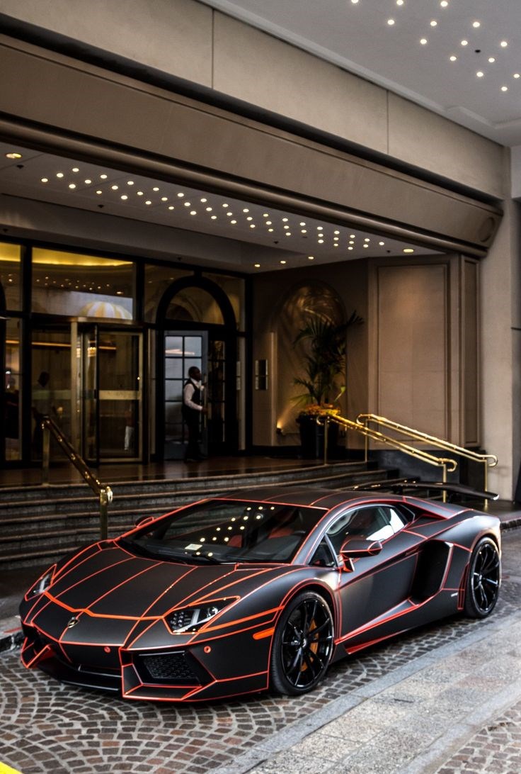 Lamborghini Aventador.