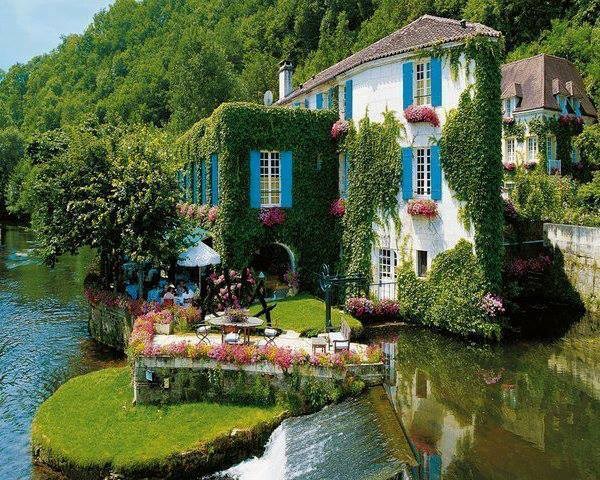 Really romantic hotel in France.