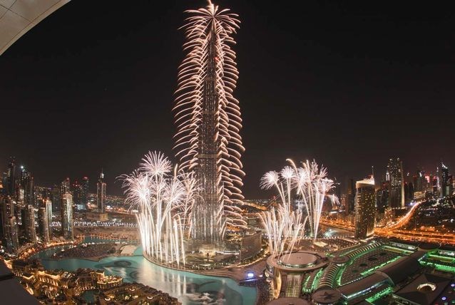 New Years Eve in Dubai 2014.