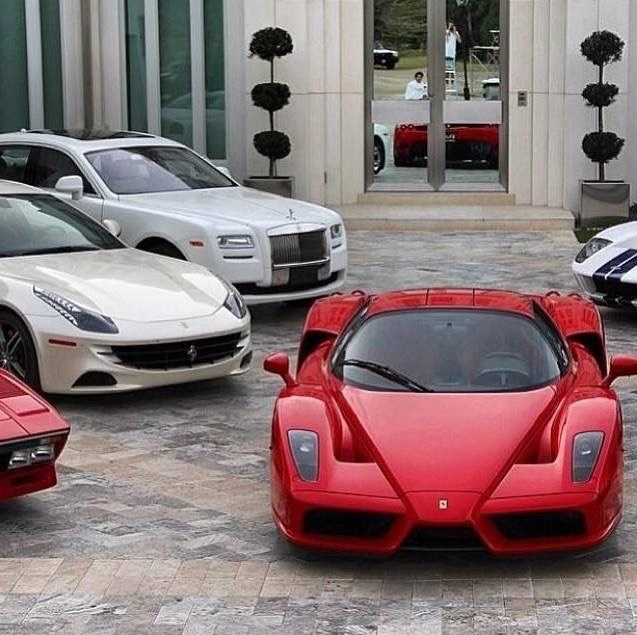 Perfect day for a Ferrari.