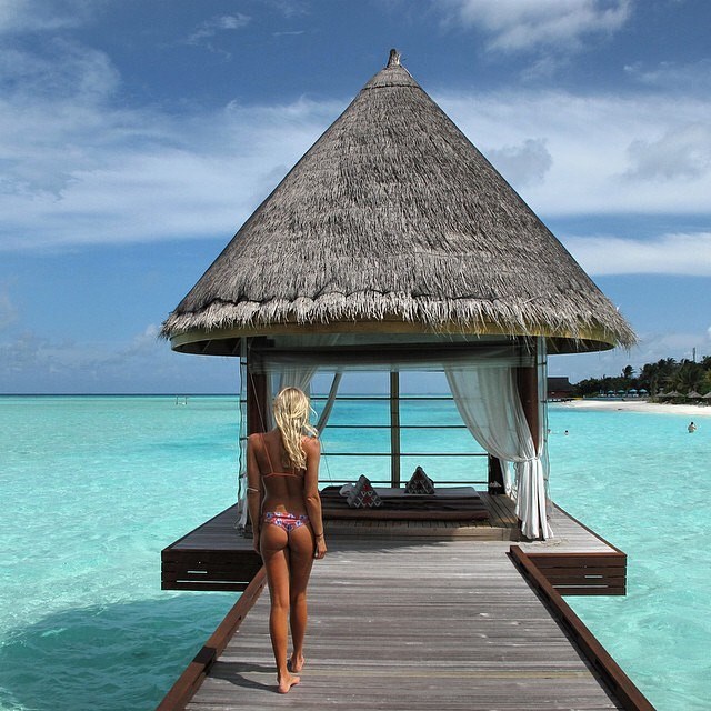 Vacation in Maldives.