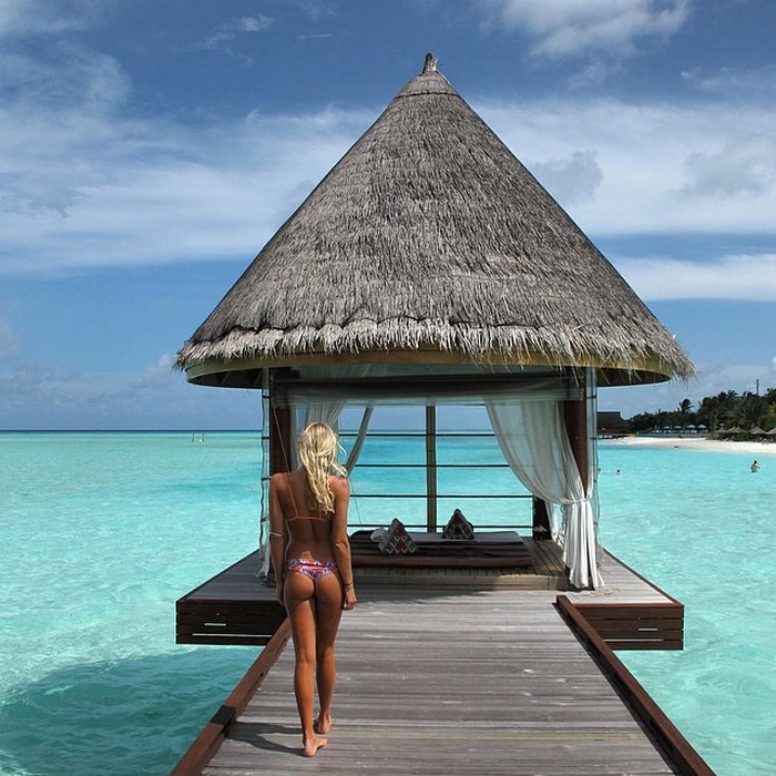 Vacation in Maldives.