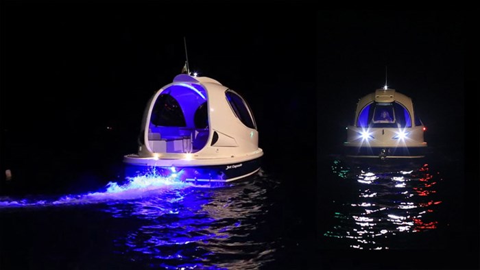 Explore Sea Coves in Style With Italian-Made Jet Capsule.