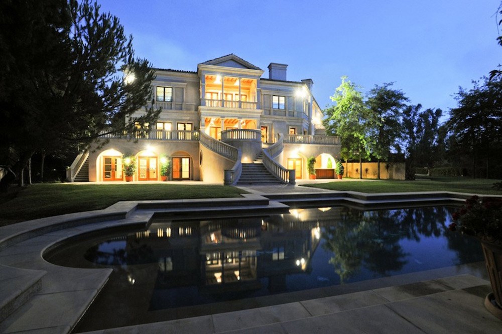 Grand Newer Mediterranean Estate at Barnaby Road, LA
