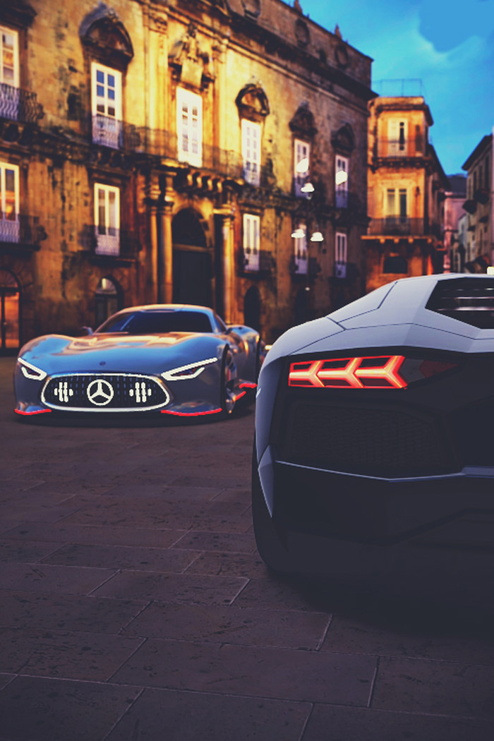 Mercedes concept car.