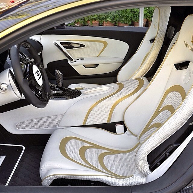 Mansory Vincero Bugatti interior.