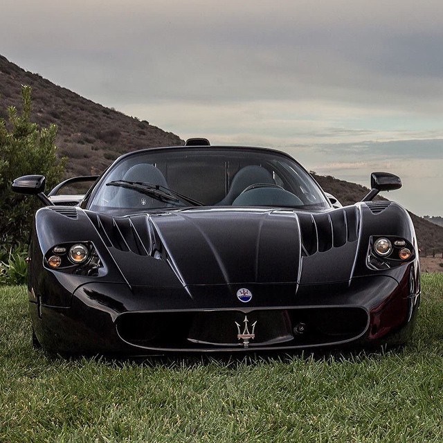 Maserati MC12, extremely rare in black.