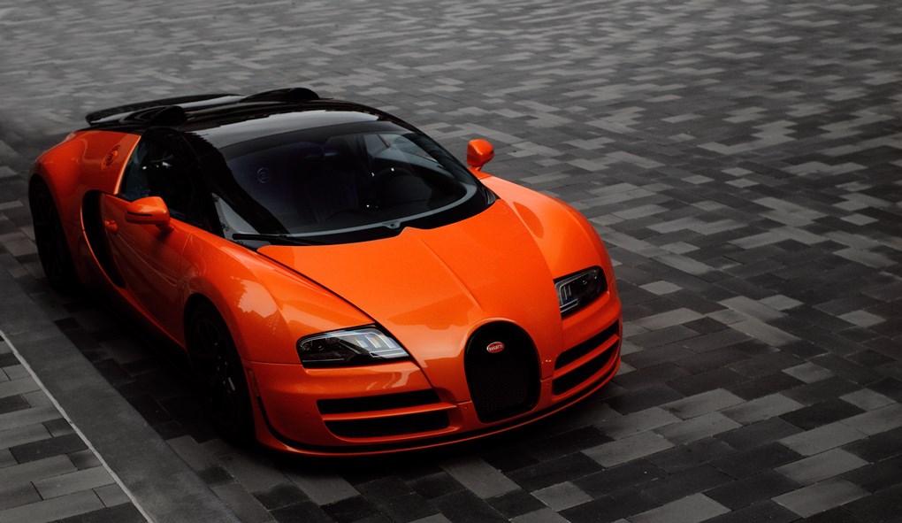 Burnt Orange Bugatti Vitesse