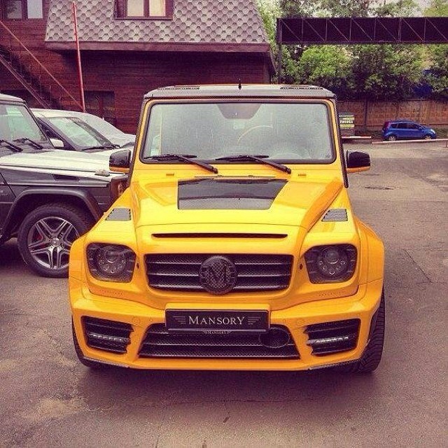  Mercedes-Benz G-Wagen by Mansory.