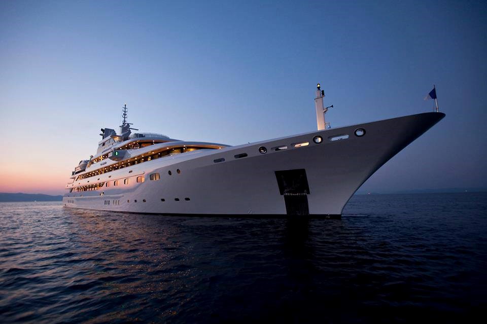 Amazing Omega yacht