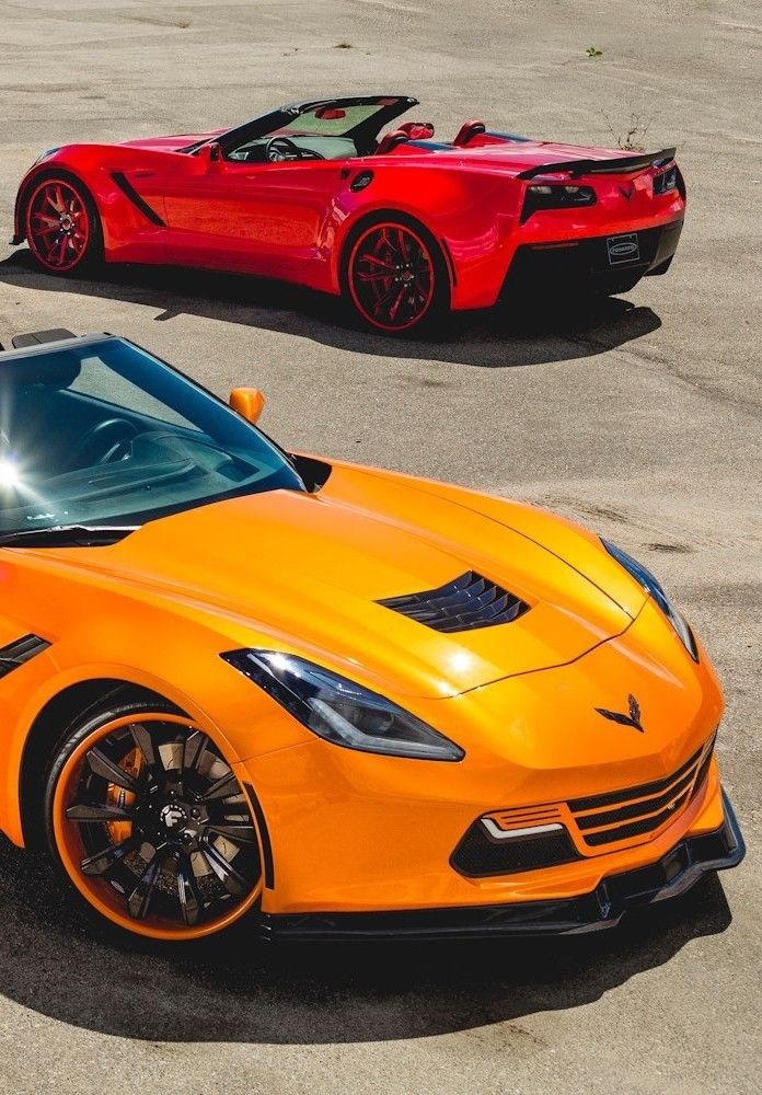 Chevrolet Corvette C7 Stingray.