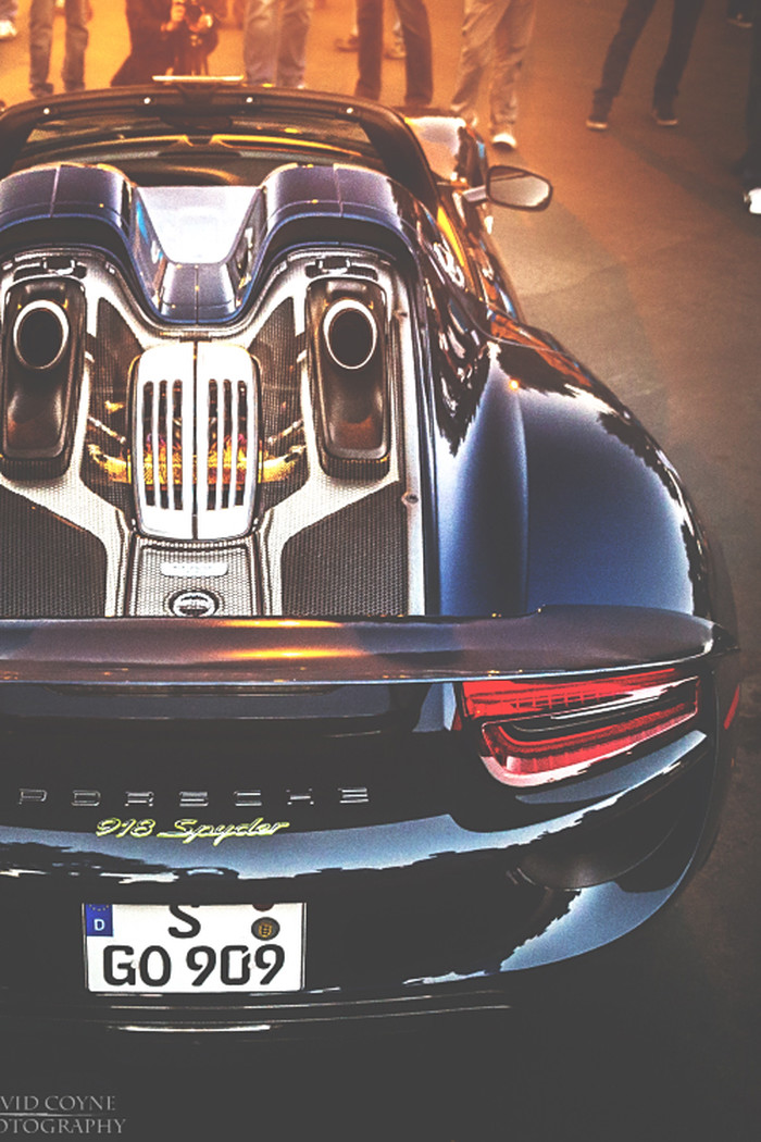 Porsche 918 Spyder.