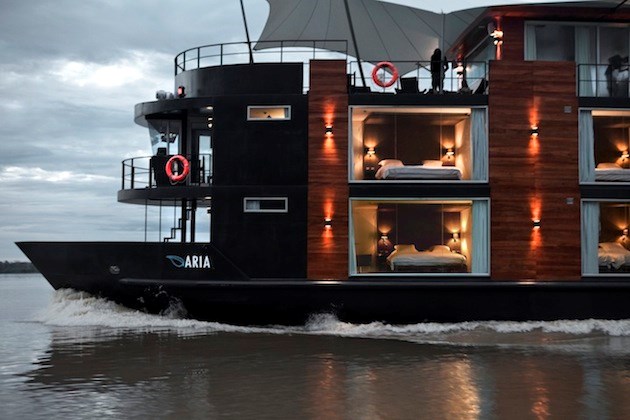 Aqua Amazon Luxury Boutique Hotel Boat.