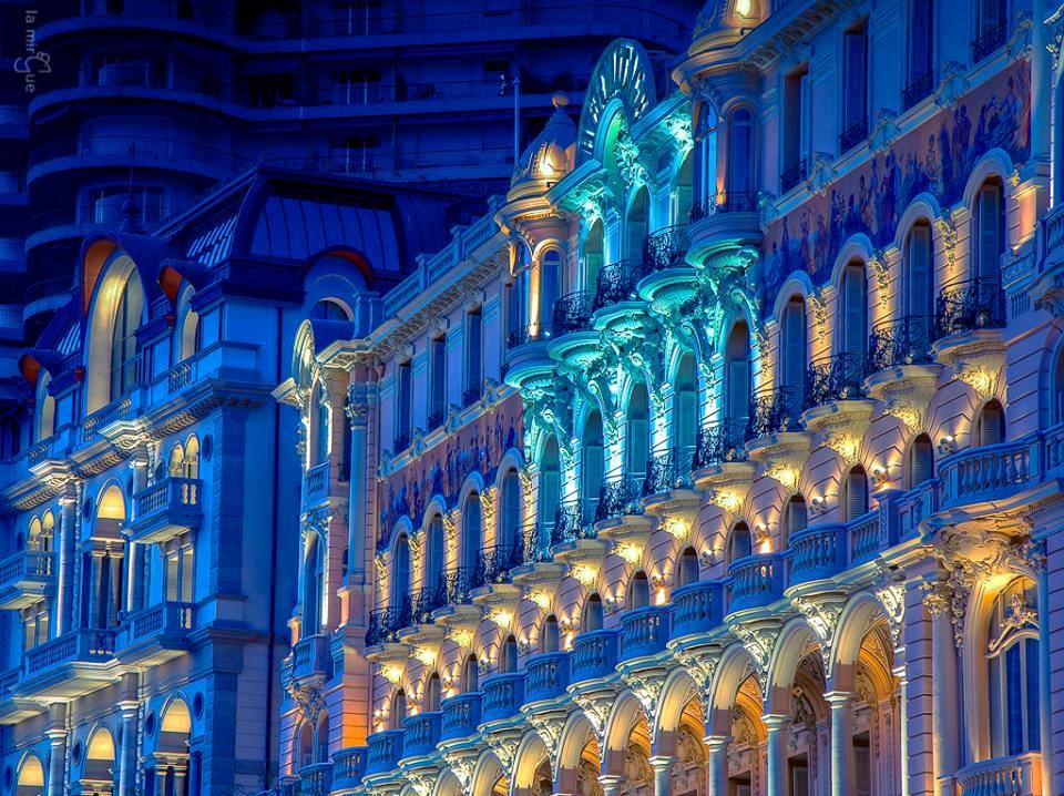 Hotel Hermitage in Monte-Carlo .