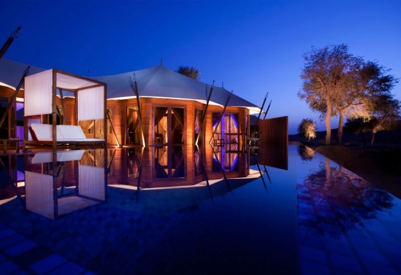 Banyan Tree Al Wadi Resort in the United Arab Emirates.