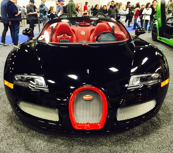 Bugatti Veryon Grand Sport.