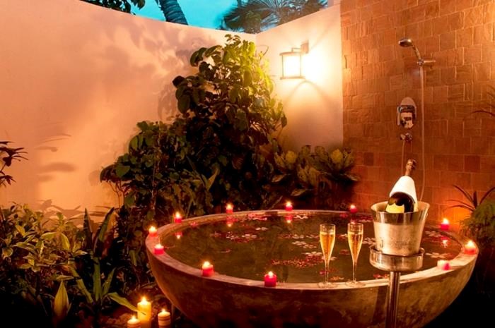 Perfect night in Maldives.