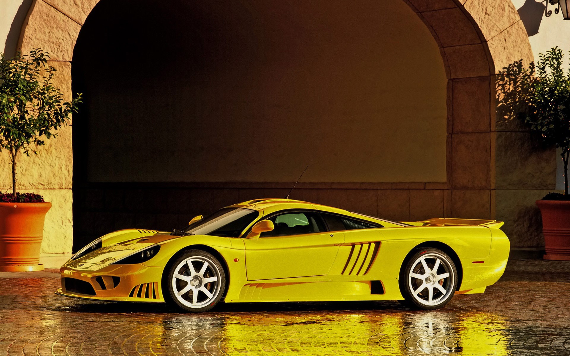 Saleen S7 supercar.