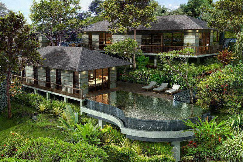 Amazing villa with a private pool in Indonesia.