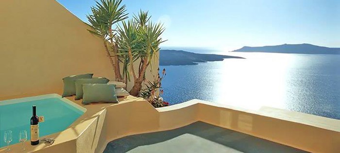 Santorini.