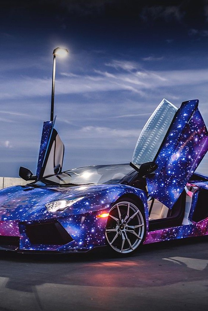 Very special Lamborghini.