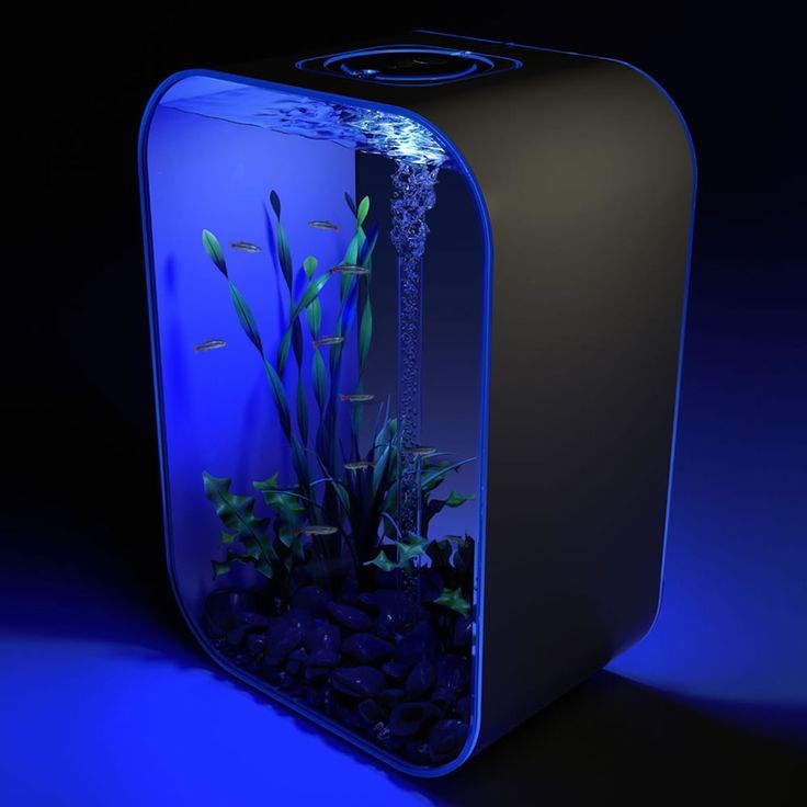 The 24 Hour Light Cycle Aquarium - Hammacher Schlemmer